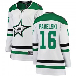 Joe Pavelski Dallas Stars Women's Fanatics Branded White Breakaway Away Jersey