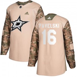 Joe Pavelski Dallas Stars Youth Adidas Authentic Camo Veterans Day Practice Jersey